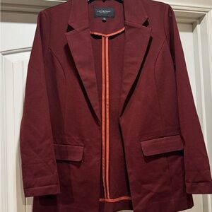 Women's Burgundy Liverpool Blazer
